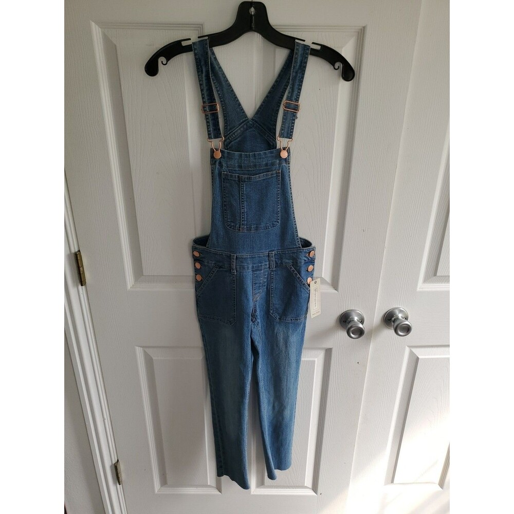 Peyton & Parker Kids Denim Overalls - Size 8 Regular NWT - Spring Fashion/Child